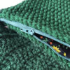 Crochet Fringe Bag Forest Green